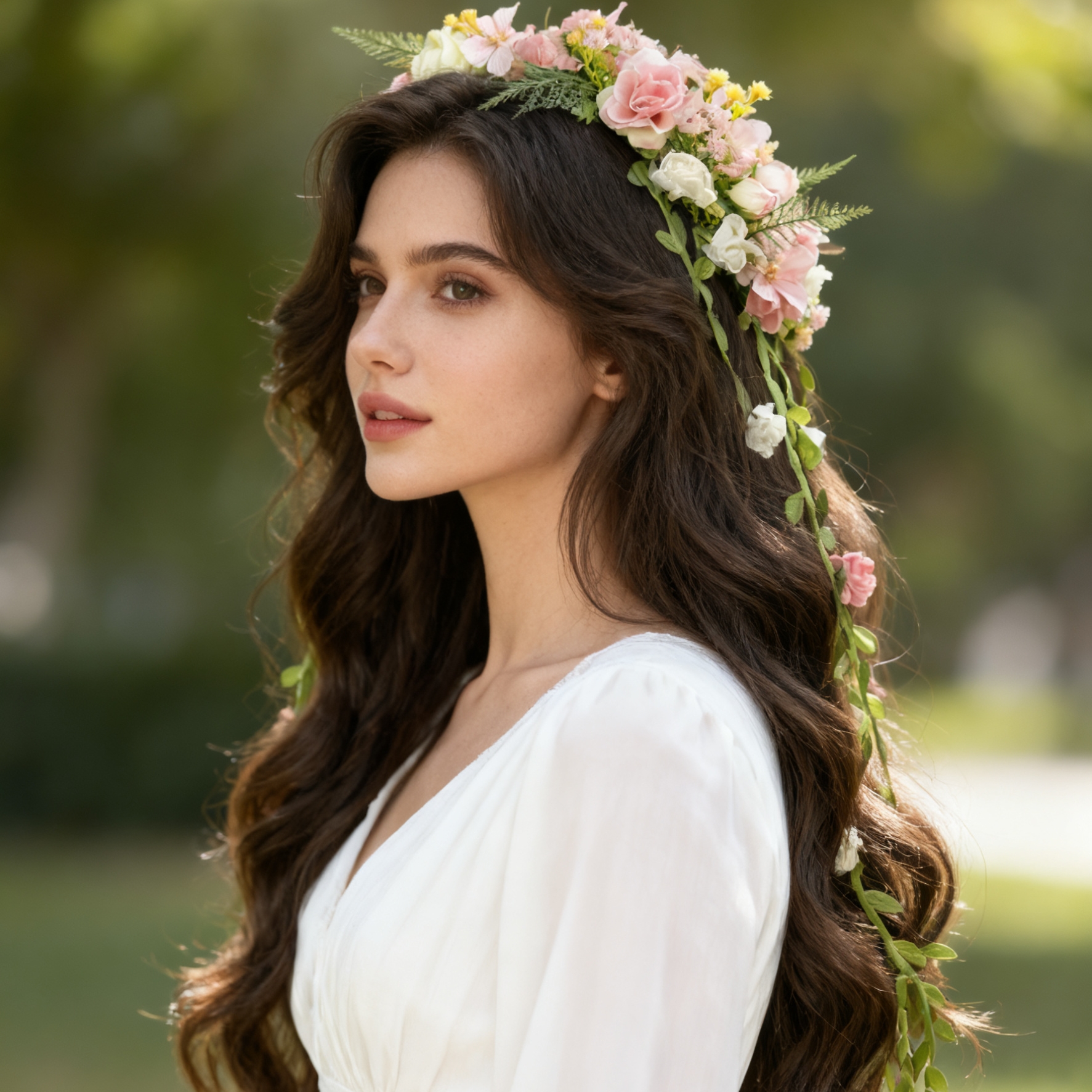 Wedding Arch Flower - 1pc Bohemian Rattan Flower Vines Headband