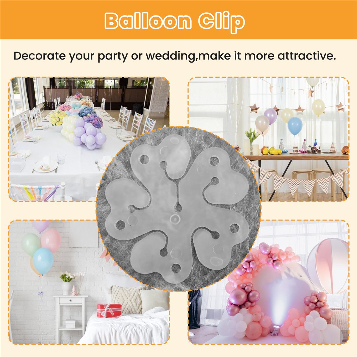 Wedding Event Supply - Efficient- Pack of 50 Portable Flower