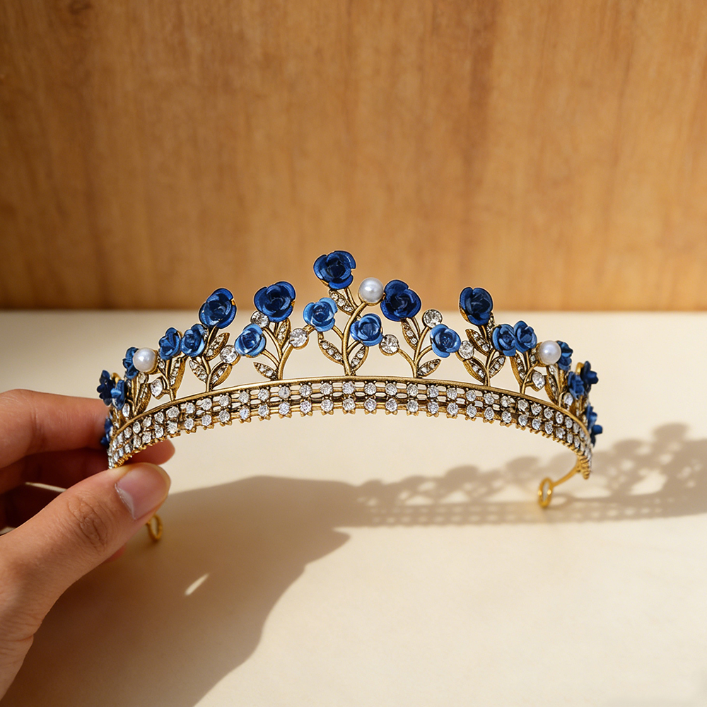 Wedding Party Supply - Baroque Crown Wedding Headwear for Women