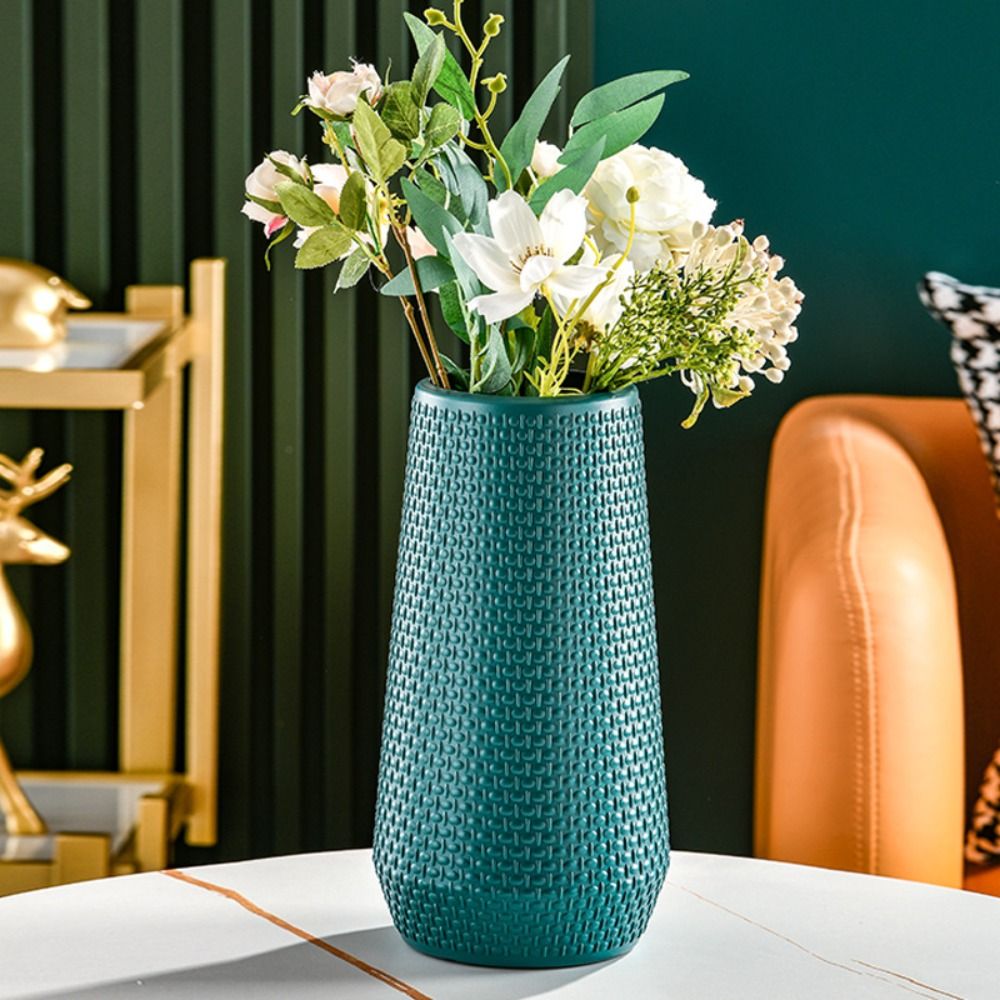 Imitation Ceramic Flower Vase  - Centerpiece Vase Tall ulasan dan harga