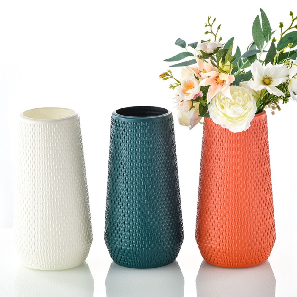 Imitation Ceramic Flower Vase  - Centerpiece Vase Tall ulasan dan harga