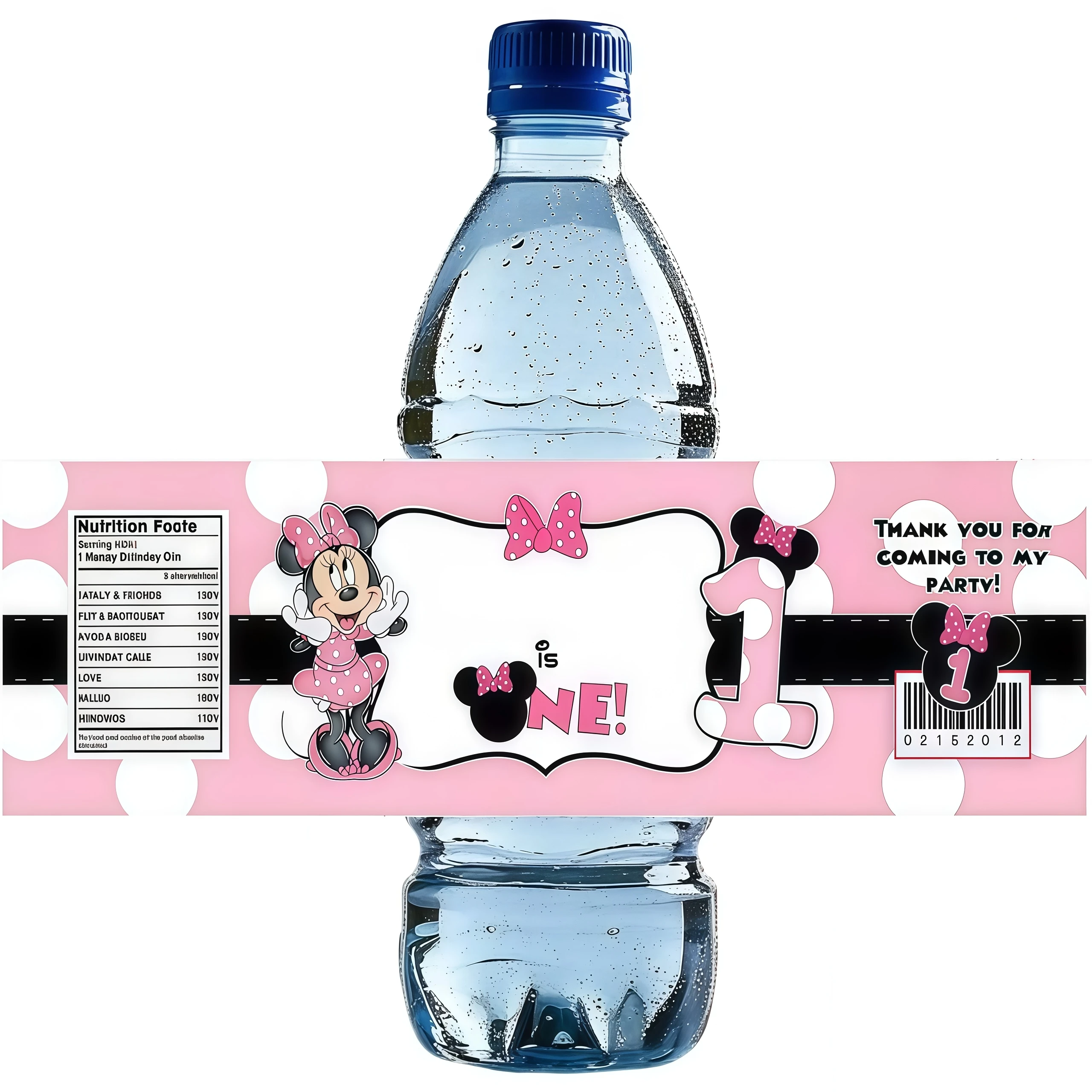 Minnie Party Supplies Bottle L - Wedding Water Supply ulasan dan harga