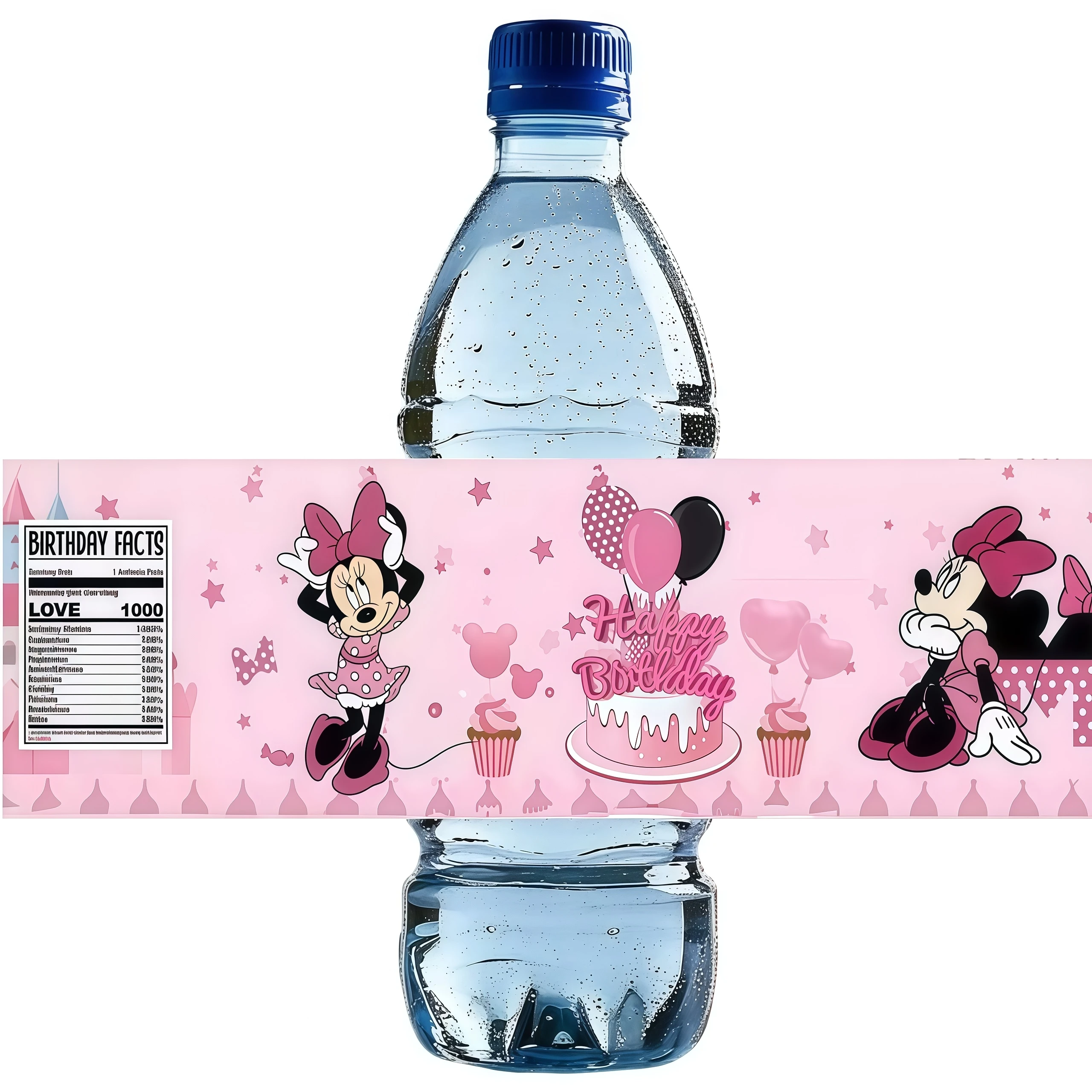 Minnie Party Supplies Bottle L - Wedding Water Supply ulasan dan harga