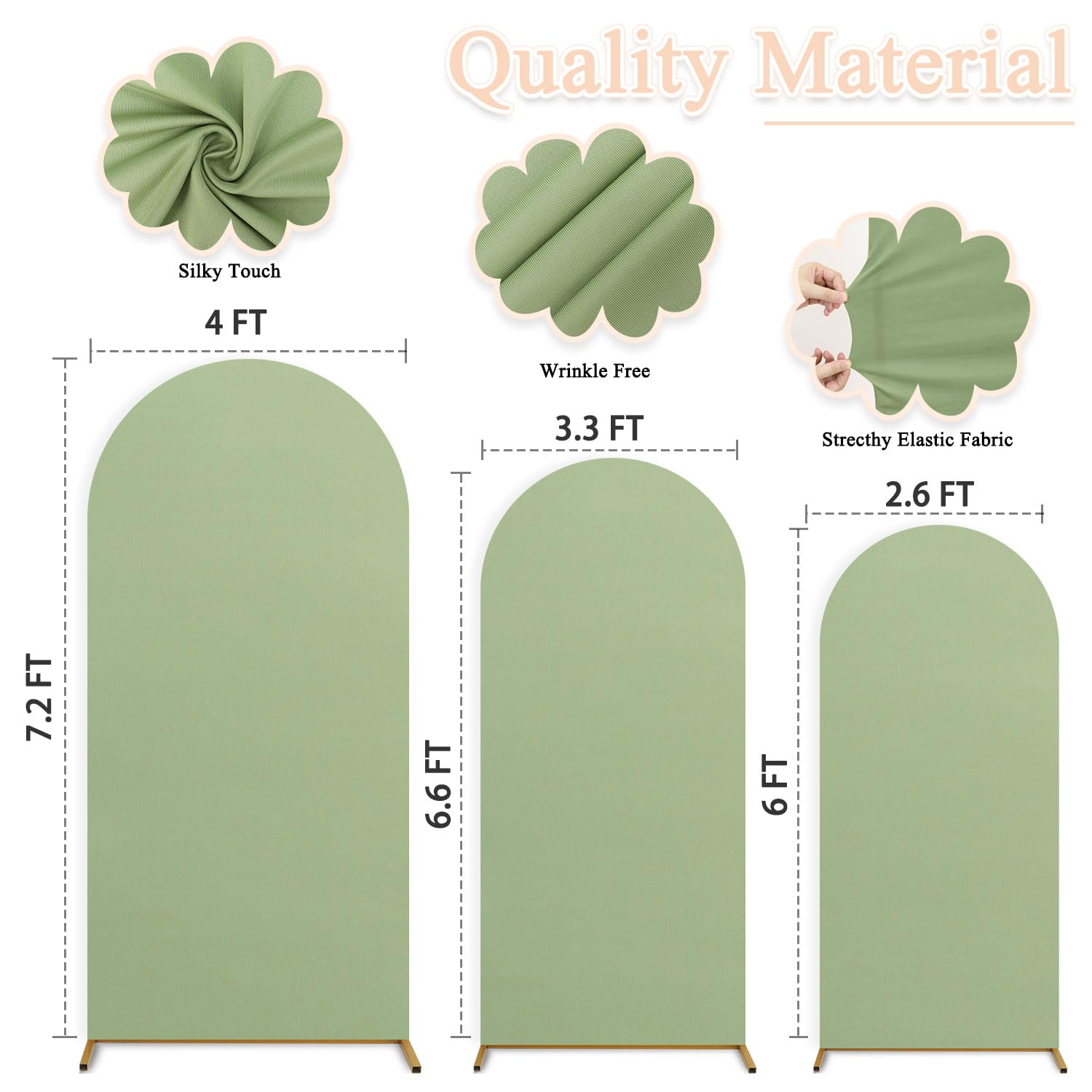Wedding Arch Cover Set of 3 Sp - Wedding Balloon Arch ulasan dan harga