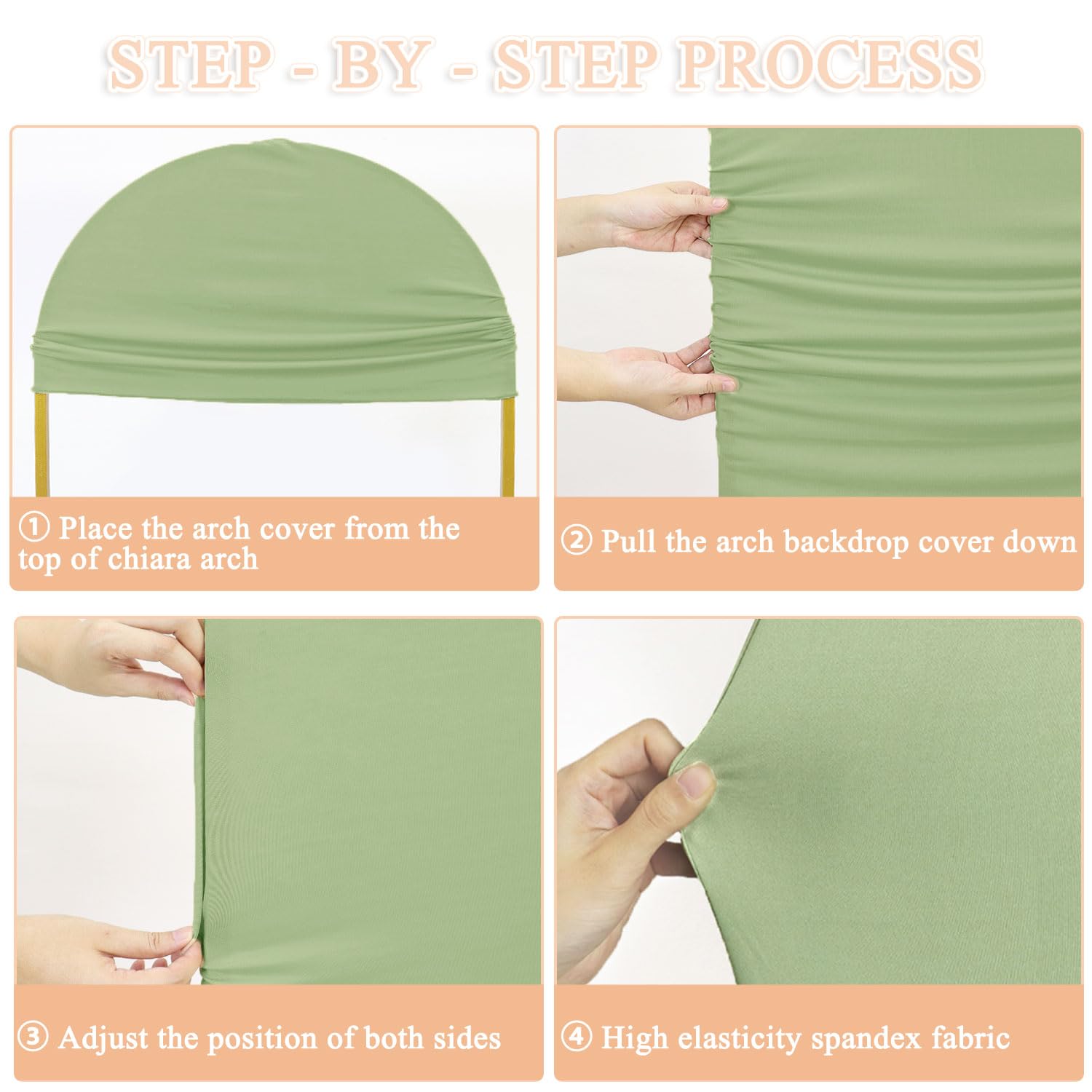 Wedding Arch Cover Set of 3 Sp - Wedding Balloon Arch ulasan dan harga