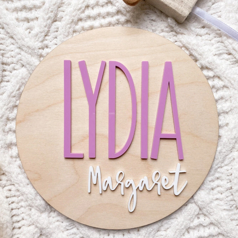 Personalised Birth Announcemen - Wedding Party Supply ulasan dan harga