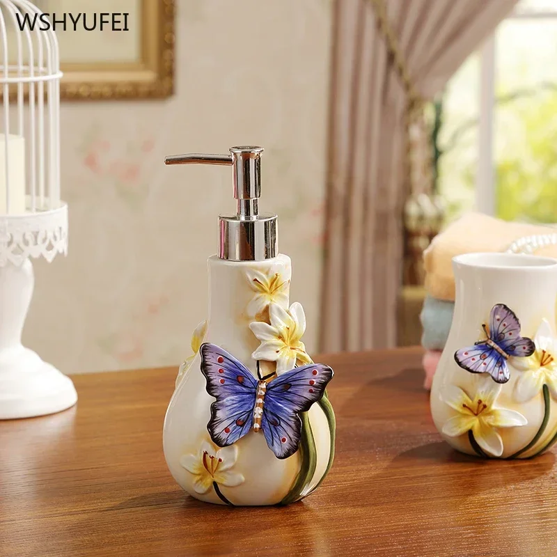5Pcs Direct sales new garden b - Wedding Bathroom Supply Kit ulasan dan harga