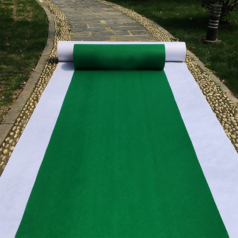 Non-woven Fabrics Wedding Carp - Aisle Runner White ulasan dan harga