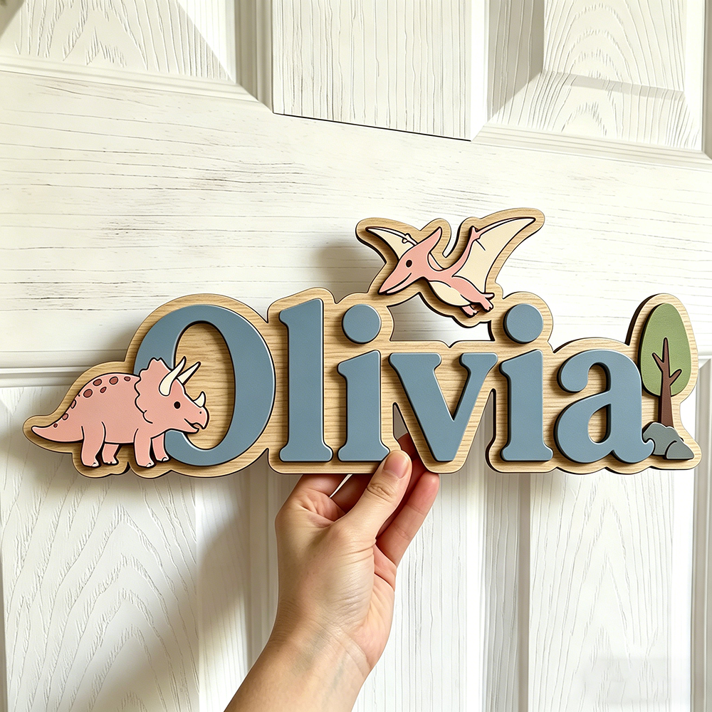 Personalized Dinosaur Name Sig - Wedding Party Supply ulasan dan harga