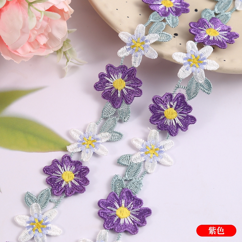 30Yds/lot Polyester Embroidere - Wedding Water Supply ulasan dan harga