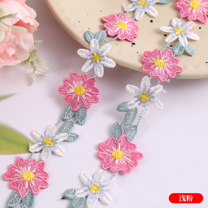 30Yds/lot Polyester Embroidere - Wedding Water Supply ulasan dan harga