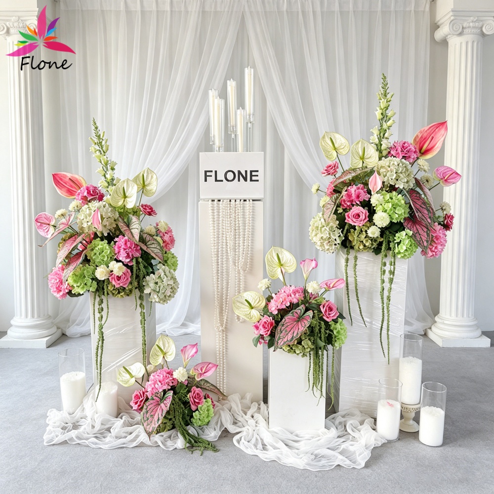 Wedding DIY Decor Artificial F - Wedding Arch Flower ulasan dan harga