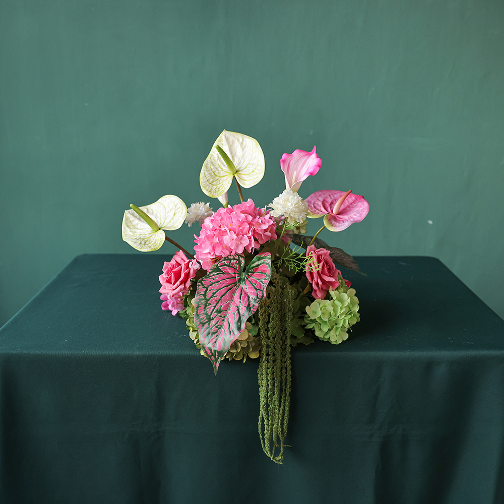 Wedding DIY Decor Artificial F - Wedding Arch Flower ulasan dan harga