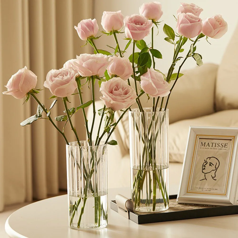 Acrylic Clear Cylinder Flower  - Centerpiece Vase Tall ulasan dan harga