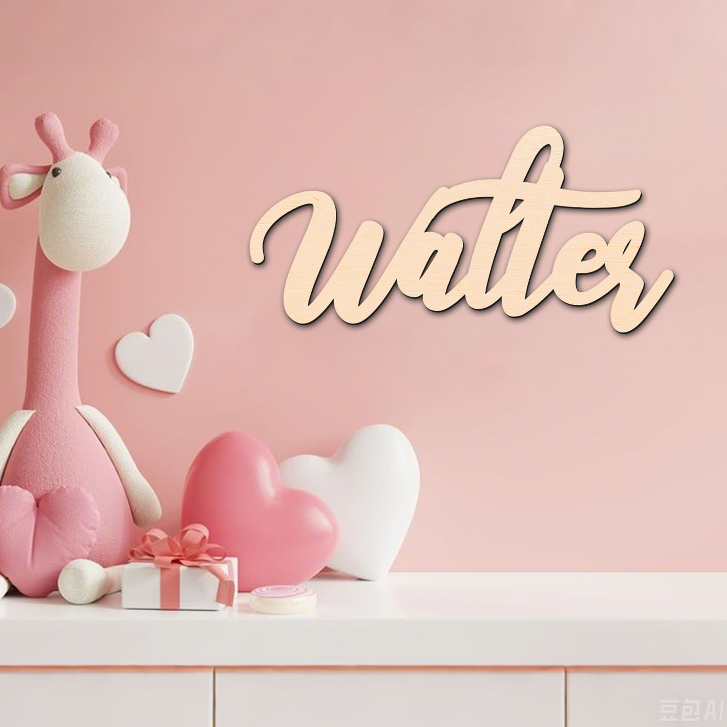 1pc Personalized Wooden Name S - Wedding Party Supply ulasan dan harga