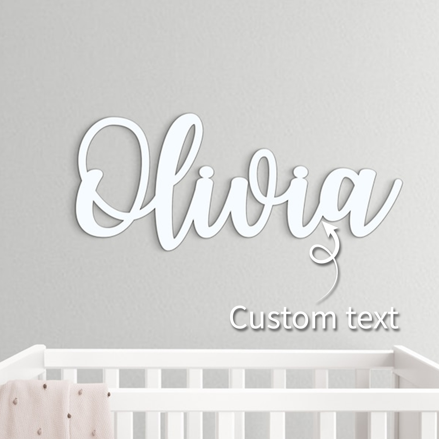 1pc Custom Wooden Name Sign,Cu - Wedding Party Supply ulasan dan harga