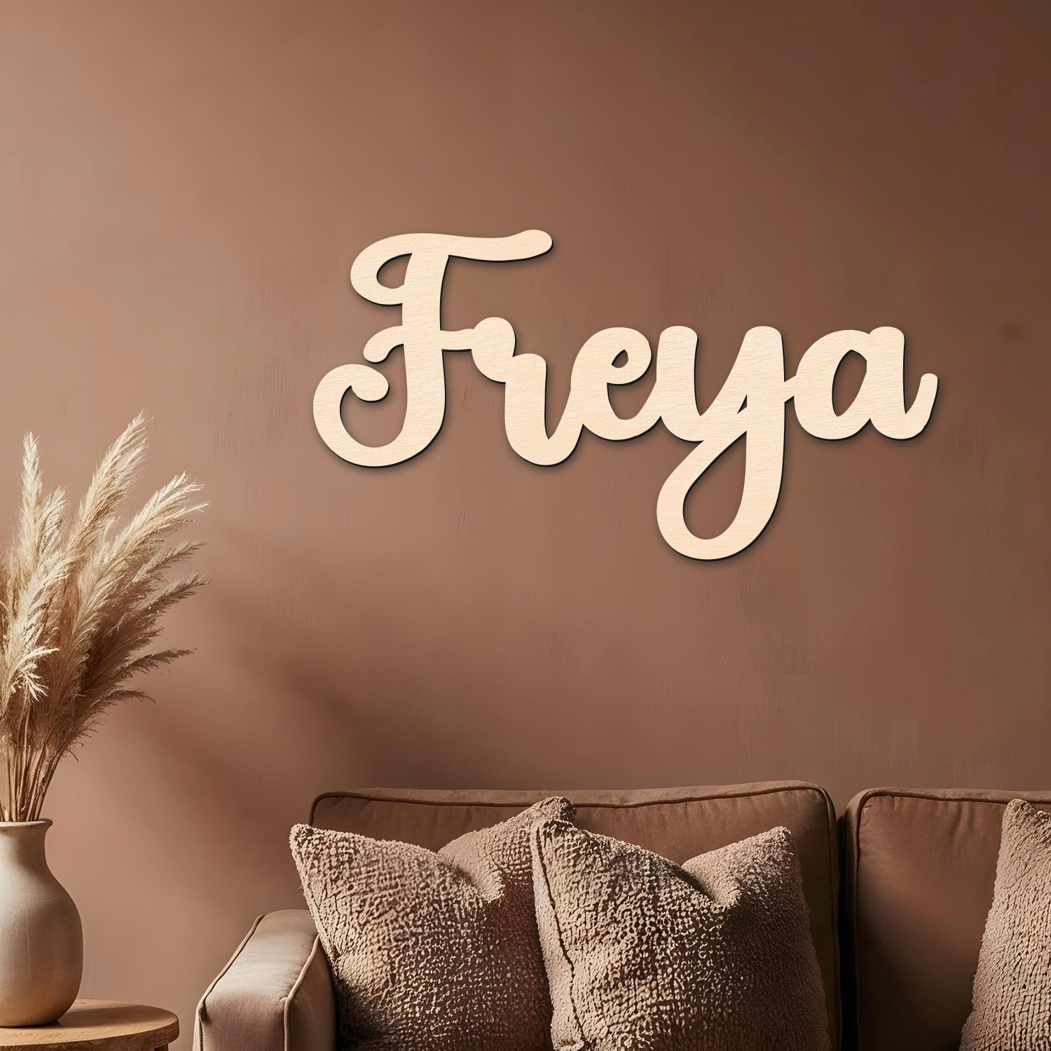 1pc Custom Wooden Name Sign,Cu - Wedding Party Supply ulasan dan harga