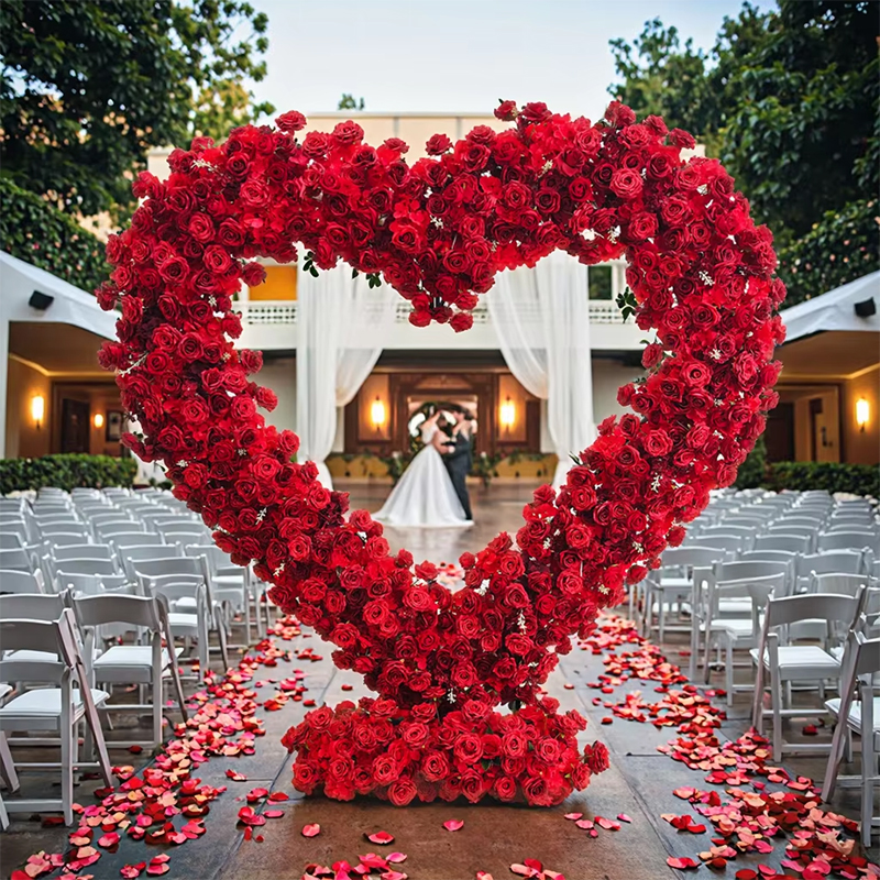 200CM Wholesale Artificial Sil - Wedding Arch Flower ulasan dan harga