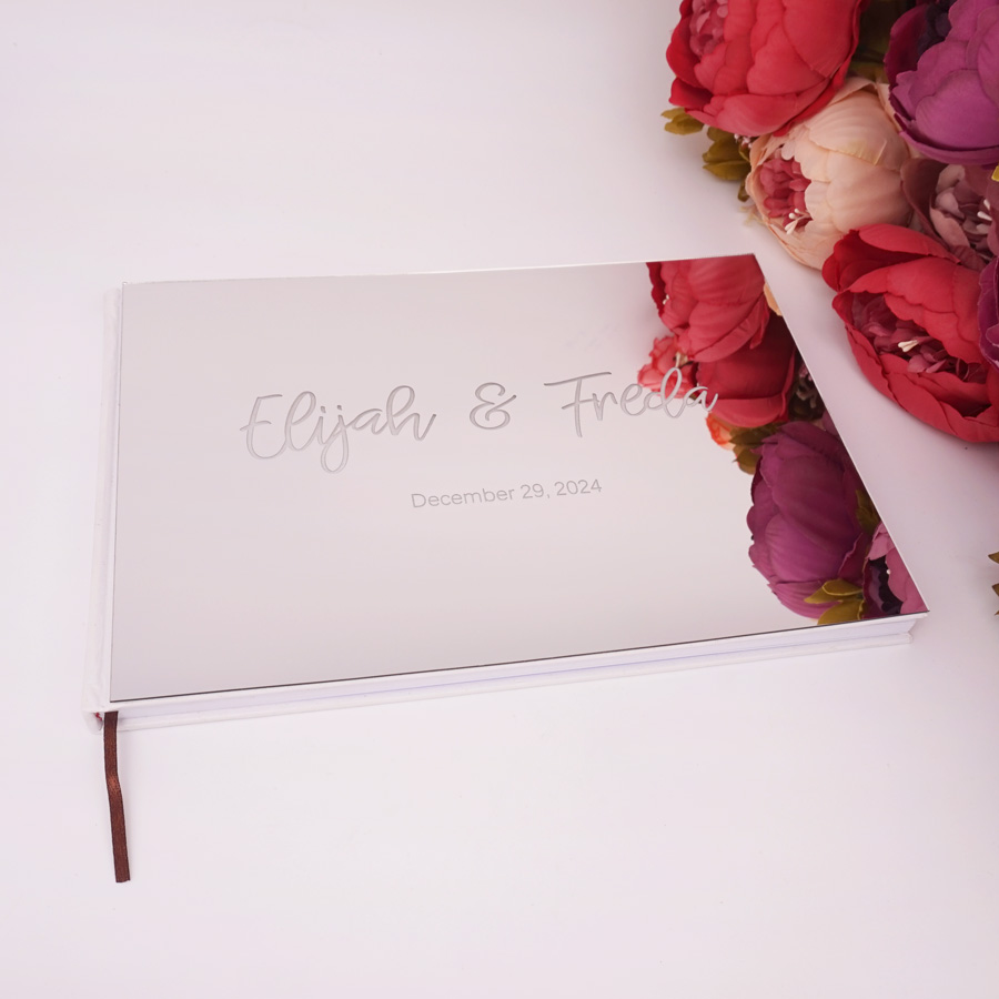 25*18 CM Personalized Guest Bo - Personalized Guest Book ulasan dan harga