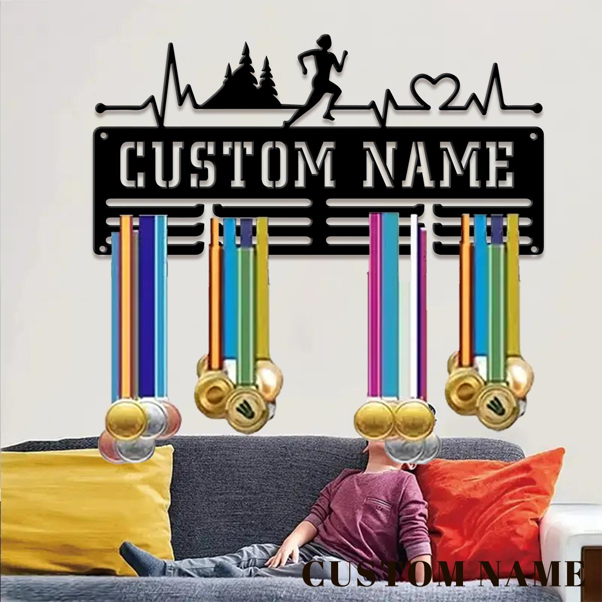 custom Marathon Sports Metal m - Wedding Party Supply ulasan dan harga
