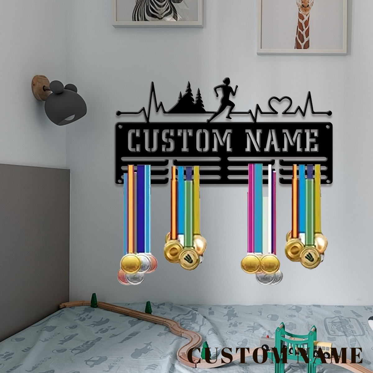 custom Marathon Sports Metal m - Wedding Party Supply ulasan dan harga