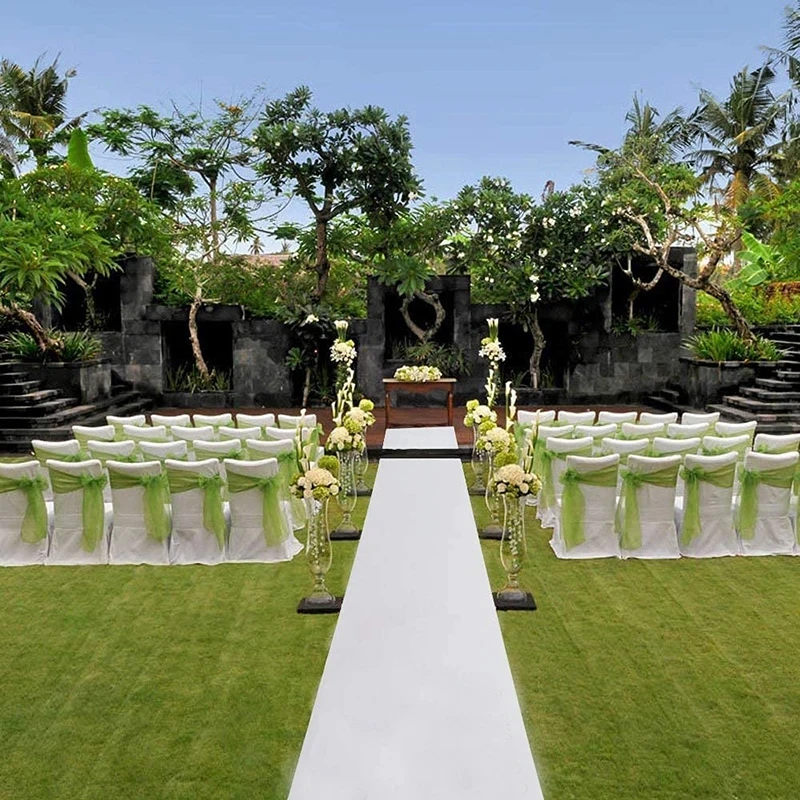 Romantic White Carpet Wedding  - Aisle Runner White ulasan dan harga