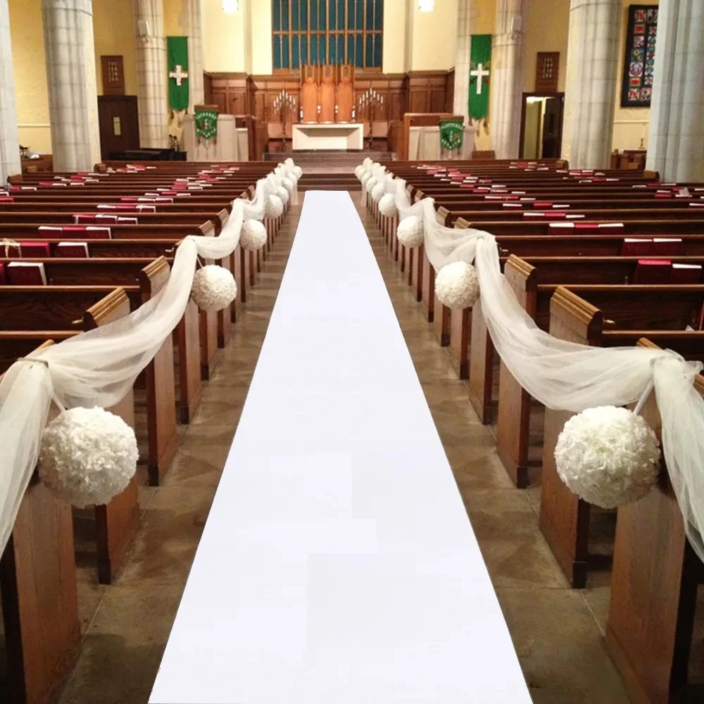 Romantic White Carpet Wedding  - Aisle Runner White ulasan dan harga