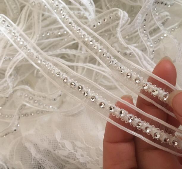 1.3cm Wide New Beads White Bla - Wedding Water Supply ulasan dan harga