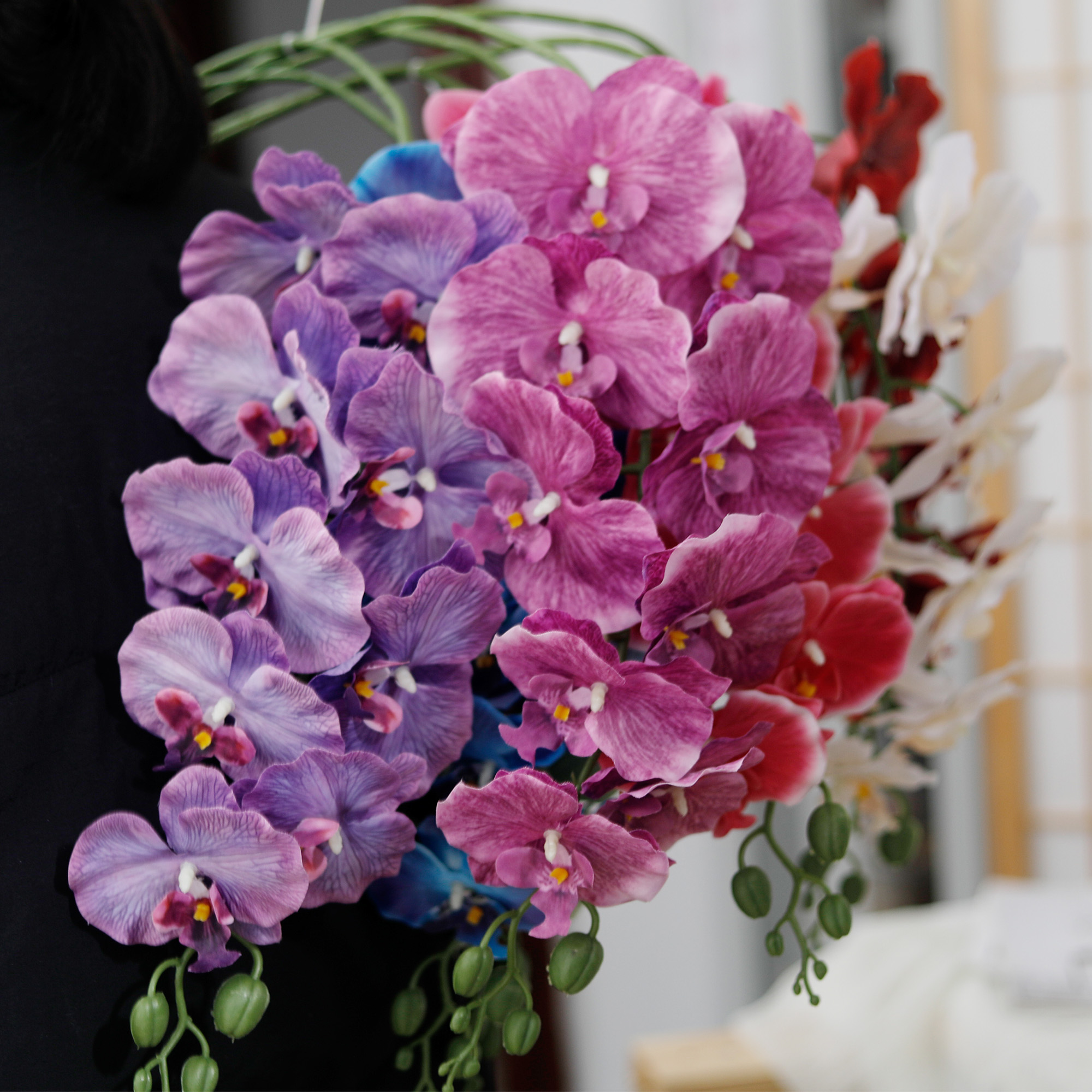Long Branch Butterfly Orchids  - Wedding Arch Flower ulasan dan harga