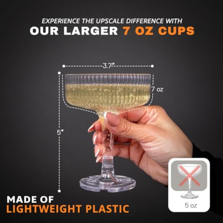 PLASTIC Champagne Tower 21-Pie - Champagne Tower Set ulasan dan harga