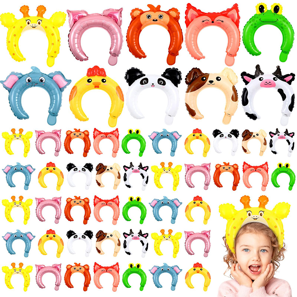 24 Pcs Farm Zoo Animal Inflata - Wedding Zoo ulasan dan harga