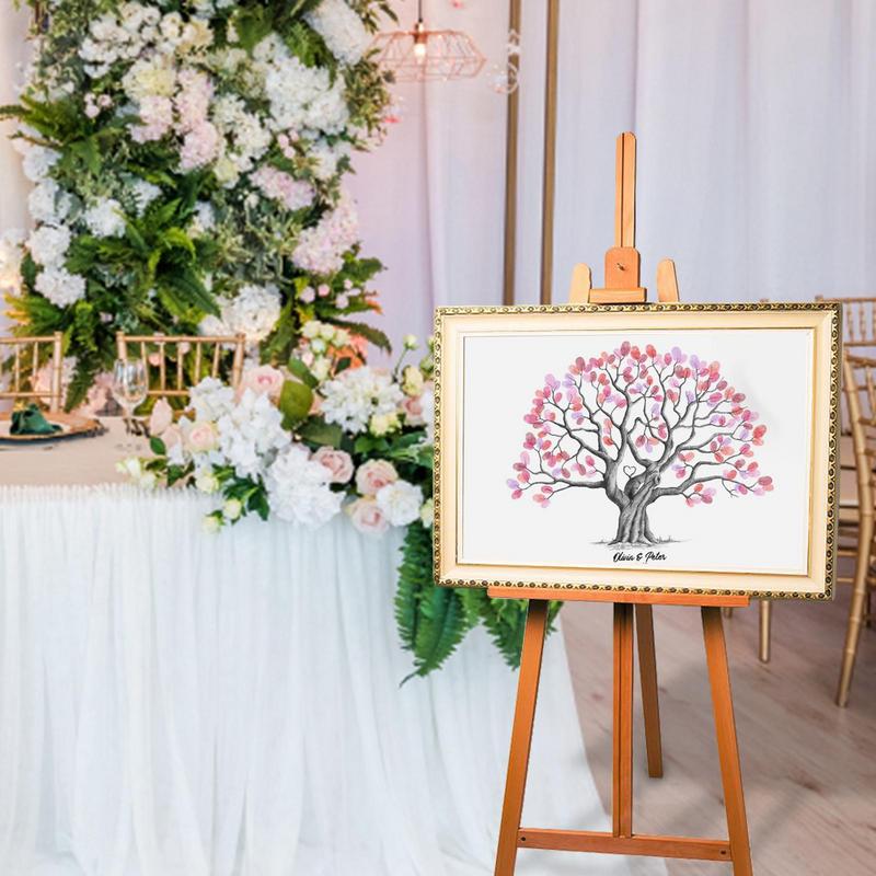 Fingerprint Tree Wedding Gradu - Personalized Guest Book ulasan dan harga