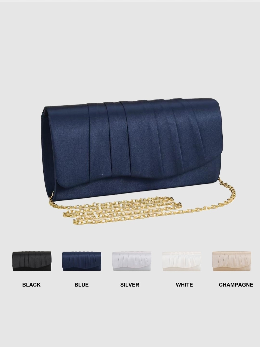 Ladies Dinner Bag Pleated Soli - Wedding Envelopes ulasan dan harga