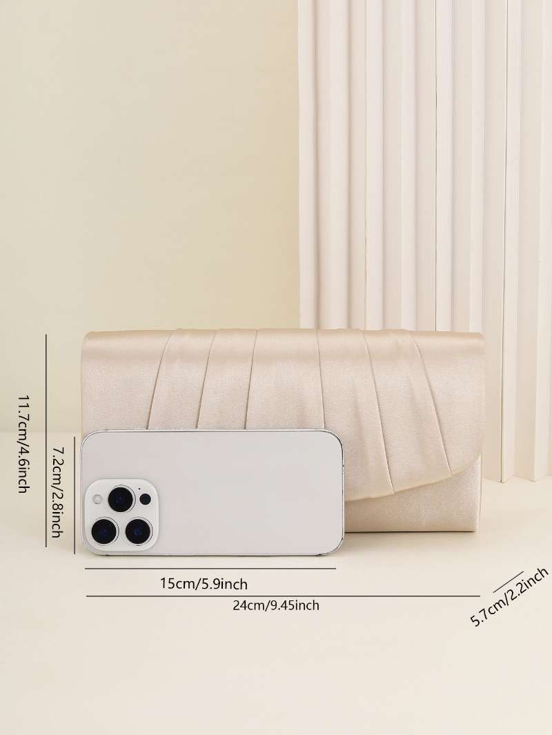 Ladies Dinner Bag Pleated Soli - Wedding Envelopes ulasan dan harga