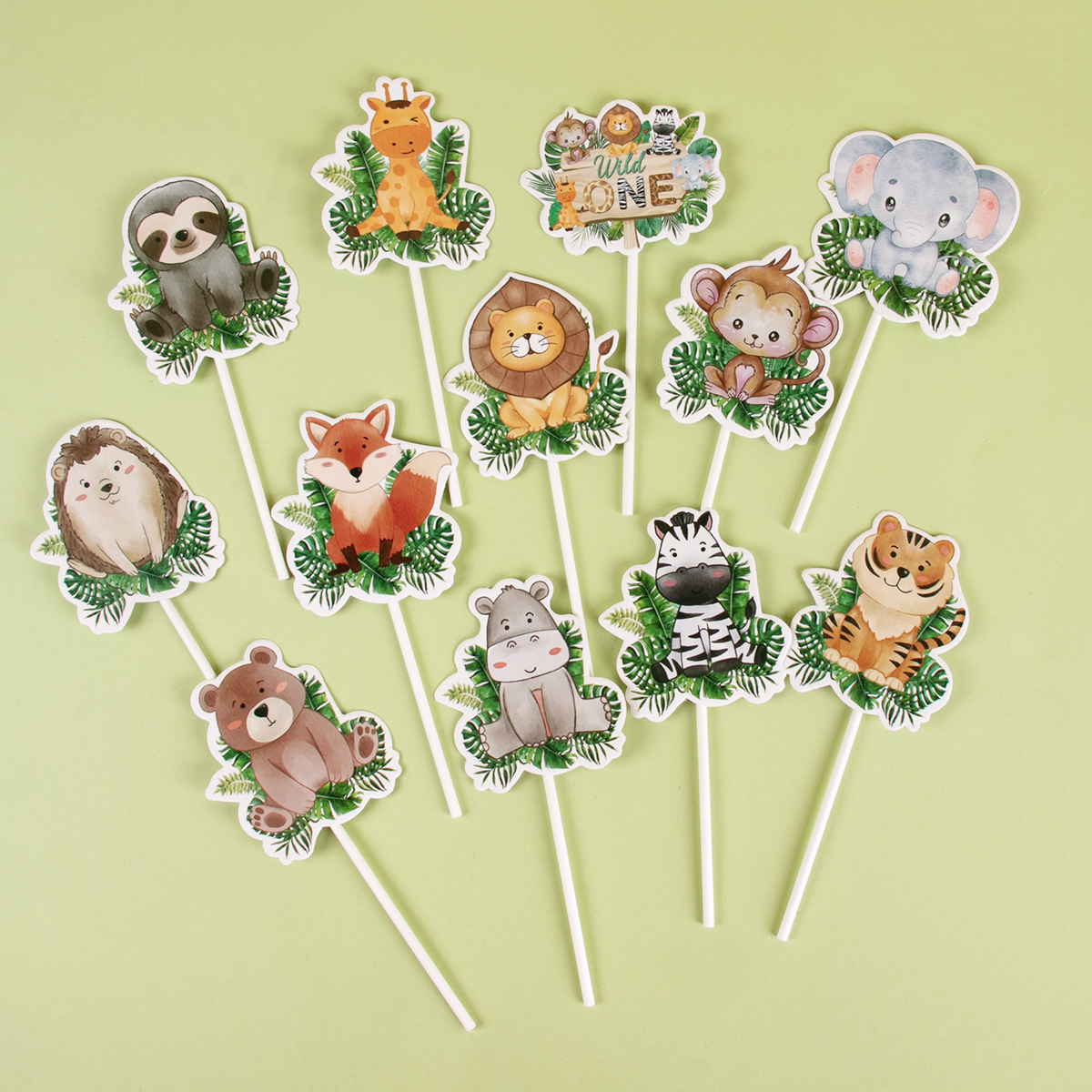 Jungle Animals Birthday Cake T - Wedding Zoo ulasan dan harga