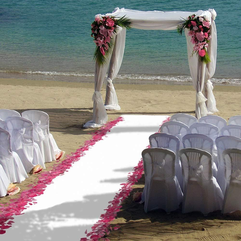 France Free Shipping Wedding C - Aisle Runner White ulasan dan harga