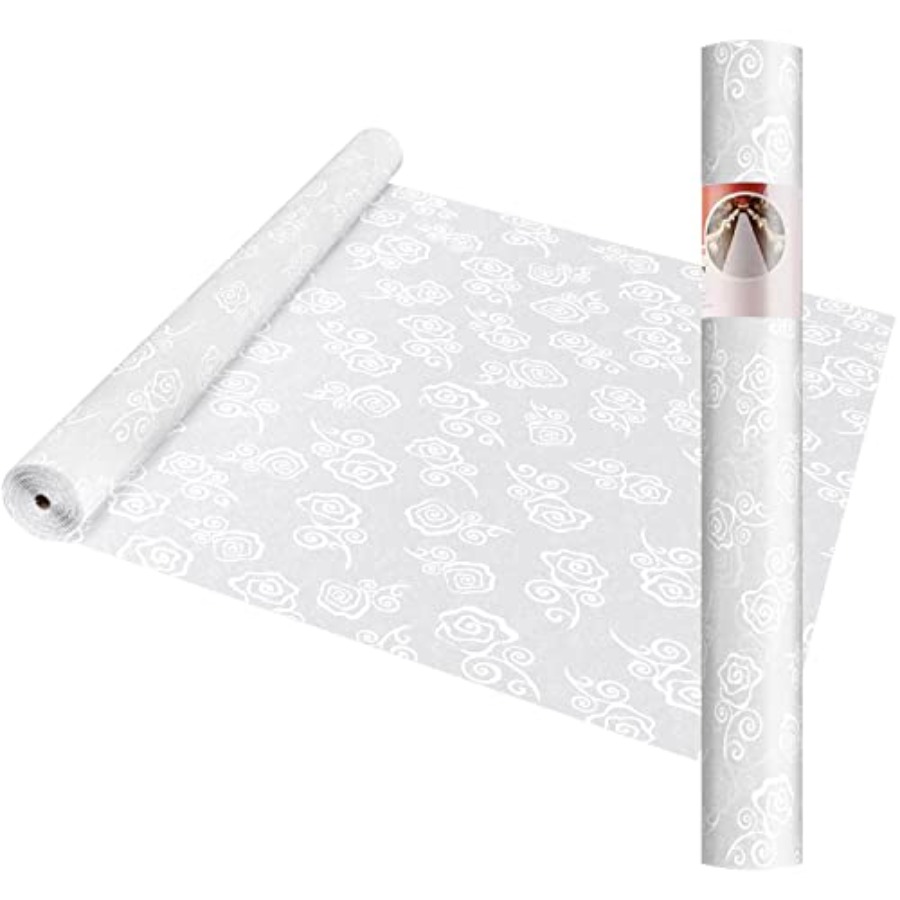Thickened Aisle Runner for Wed - Aisle Runner White ulasan dan harga