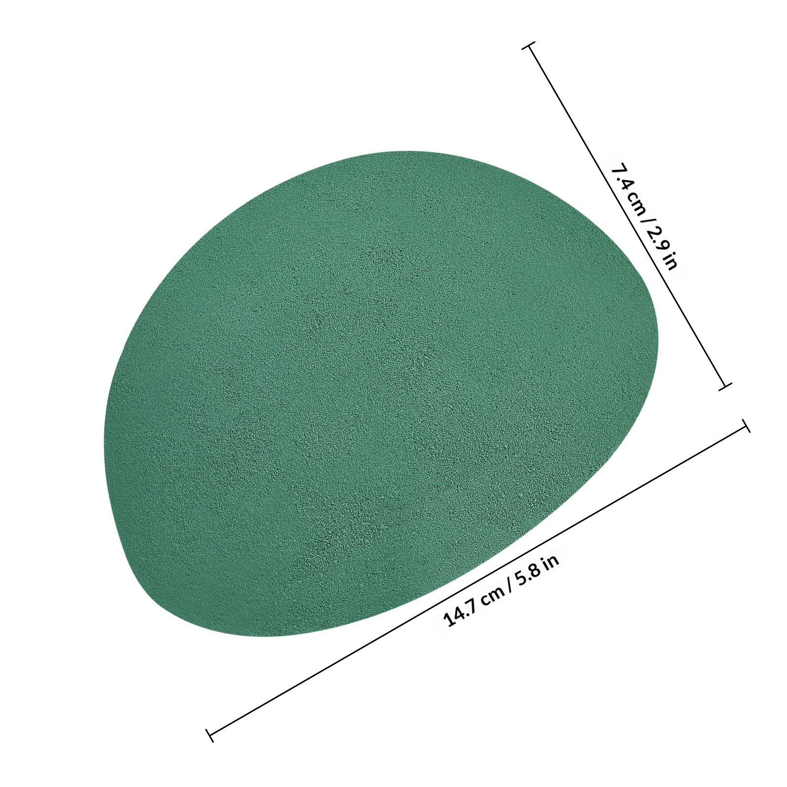2Pcs Green Floral Foam Half Ba - Wedding Arch Flower ulasan dan harga