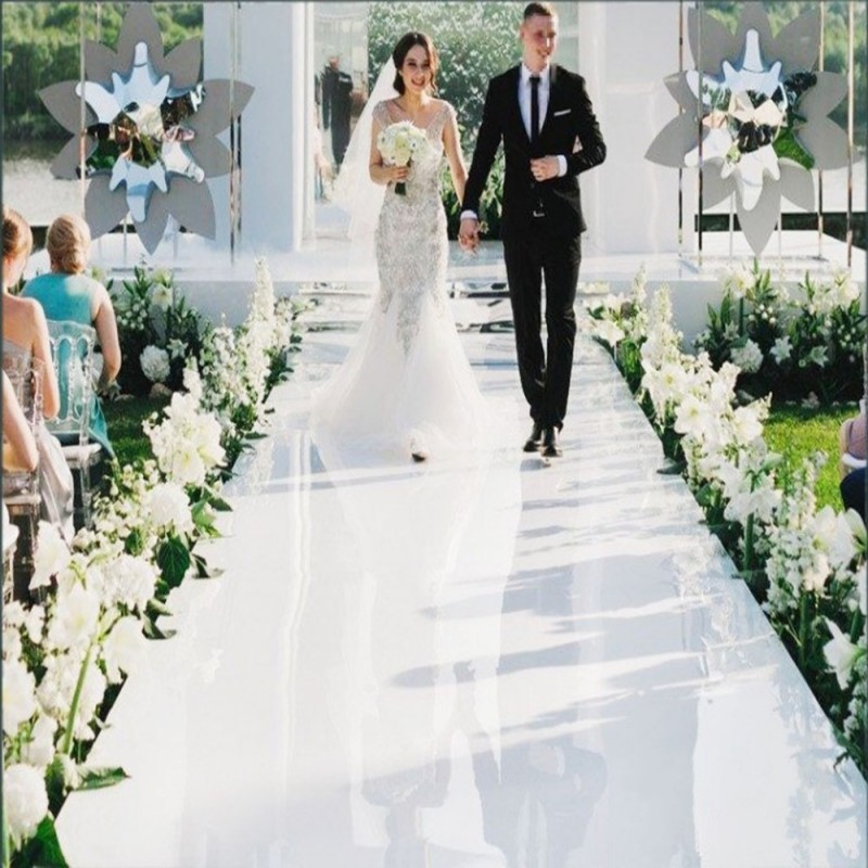 Luxury 1m To 2.4 Meters Wide W - Aisle Runner White ulasan dan harga