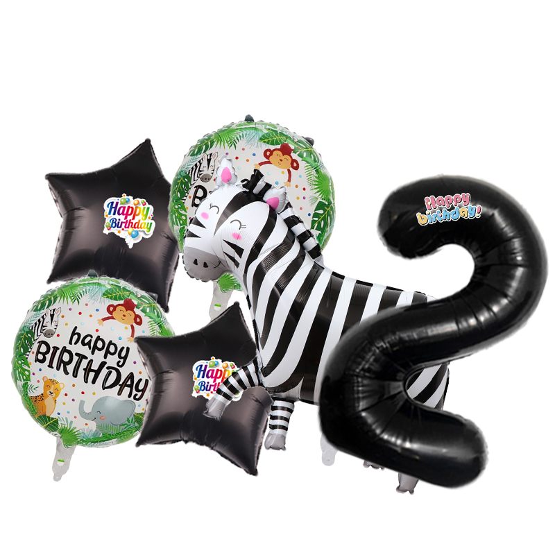 Animal Zebra Zoo Numbers 0-9 J - Wedding Zoo ulasan dan harga