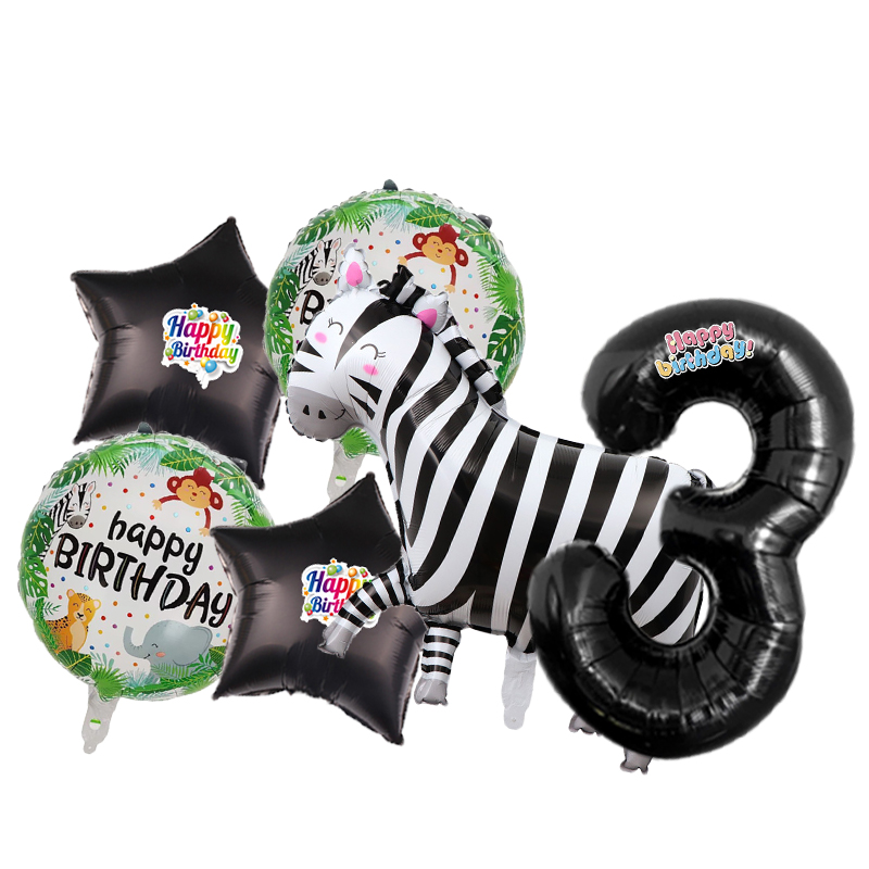Animal Zebra Zoo Numbers 0-9 J - Wedding Zoo ulasan dan harga