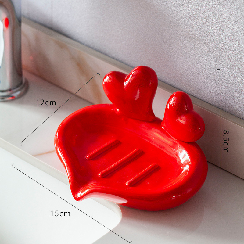 WHYOU-Creative Ceramic Soap Ho - Wedding Bathroom Supply Kit ulasan dan harga
