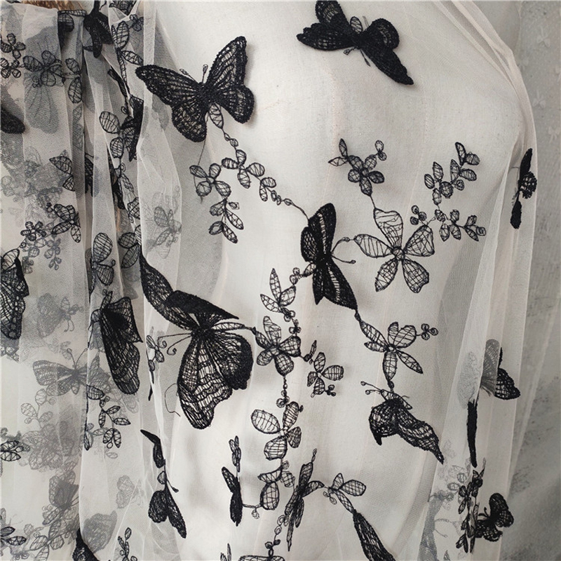 1 Yard 3D Butterfly Embroidery - Wedding Water Supply ulasan dan harga