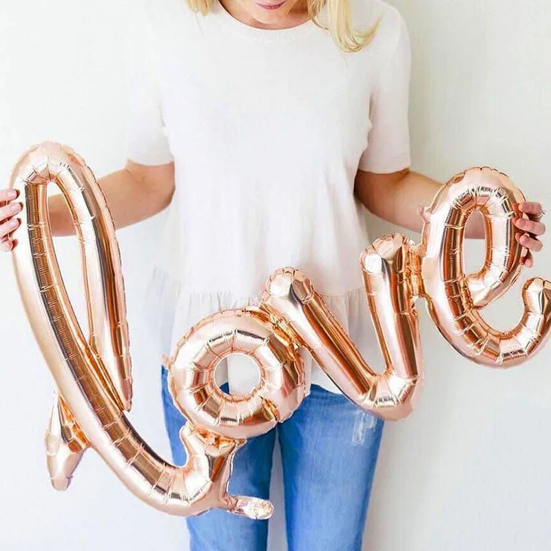 Small Ligatures Love Letter Fo - Wedding Qq ulasan dan harga
