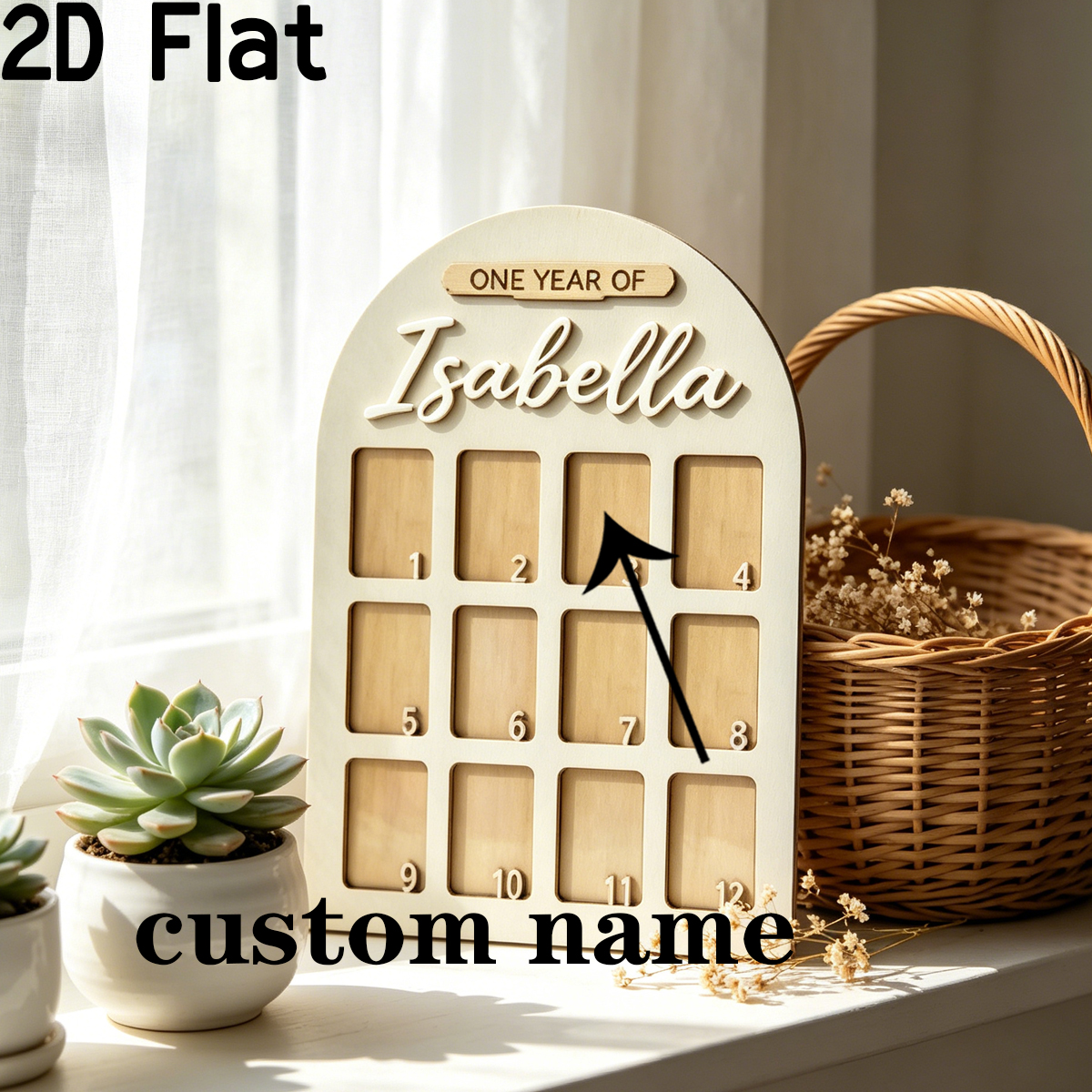 1Pc Custom Photo Record Board  - Wedding Party Supply ulasan dan harga