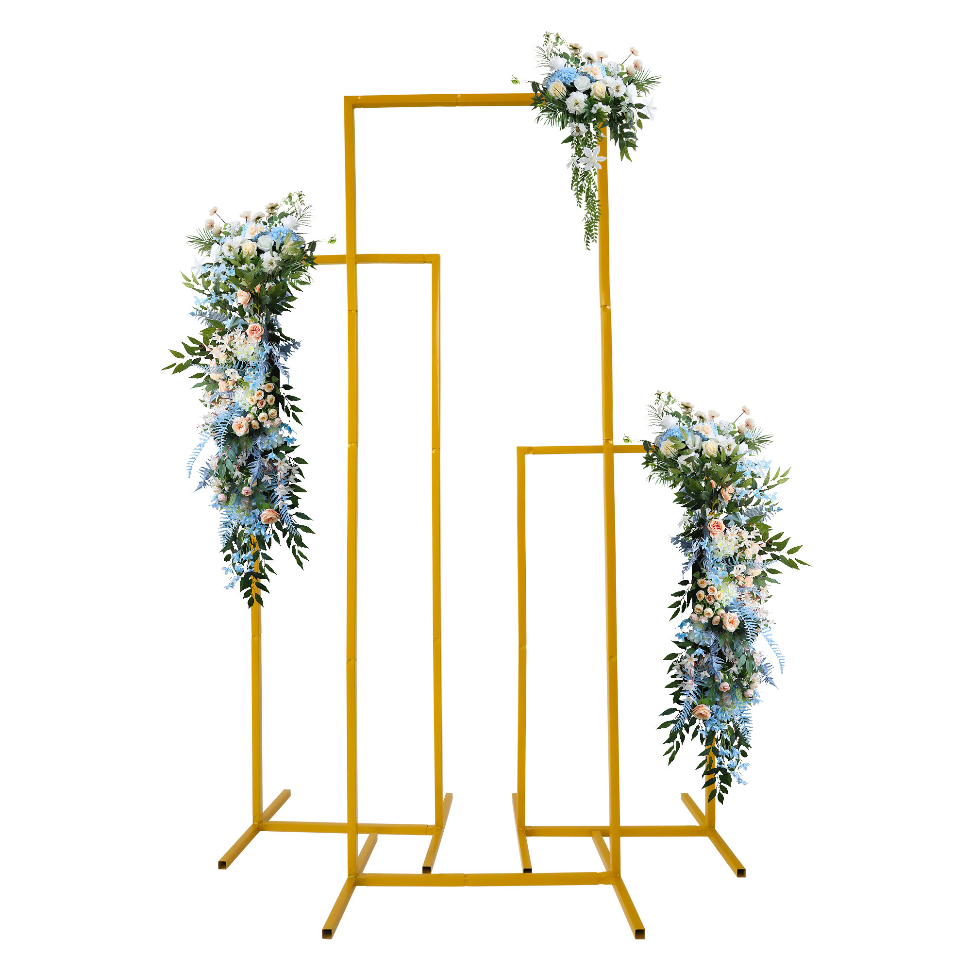 Wedding Arch Metal Iron Backdr - Wedding Balloon Arch ulasan dan harga