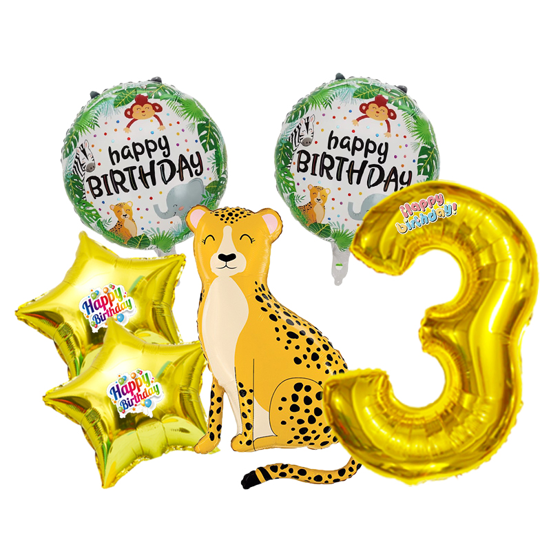leopard Zoo Numbers 0-9 Jungle - Wedding Zoo ulasan dan harga