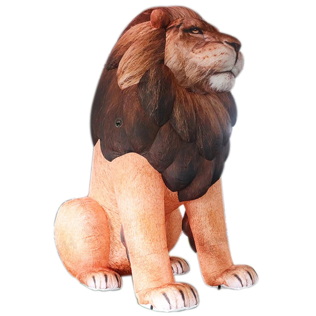 Giant LED Inflatable Lion Real - Wedding Zoo ulasan dan harga