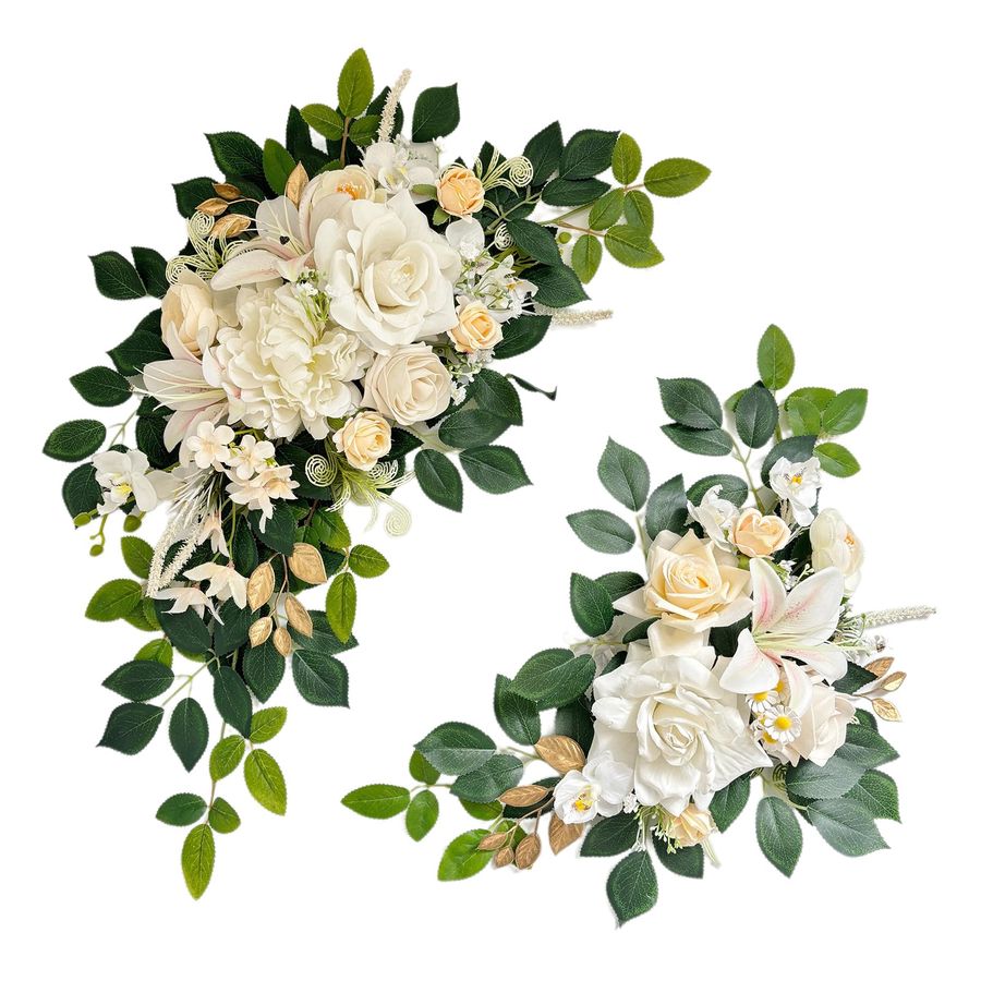 Pack of 2 Wedding Arch, Artifi - Wedding Arch Flower ulasan dan harga