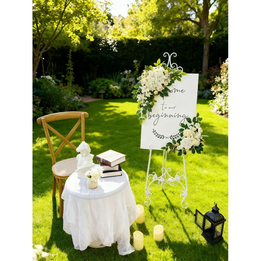 Pack of 2 Wedding Arch, Artifi - Wedding Arch Flower ulasan dan harga